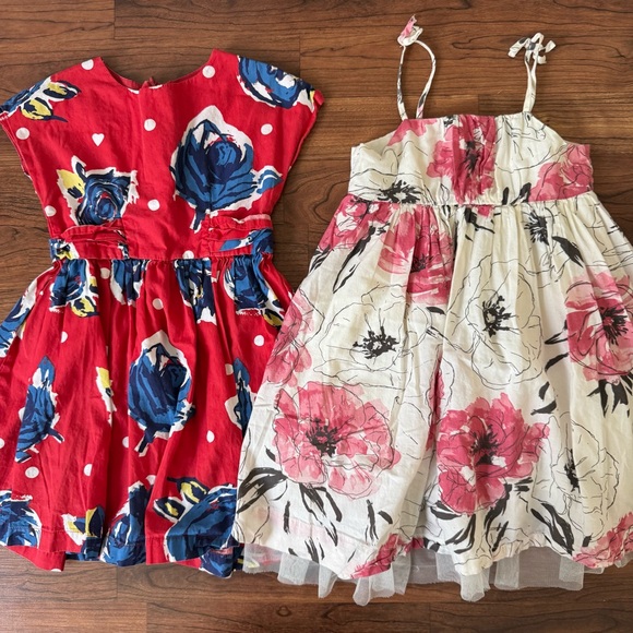 babyGap • John Lewis | 2 Floral Kids Dresses - Picture 1 of 13